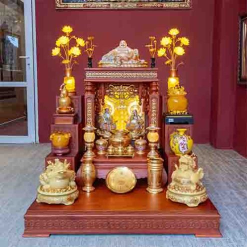 Bàn Thờ Thần Tài Ông Địa Đồ Thờ Cao Cấp TT1821