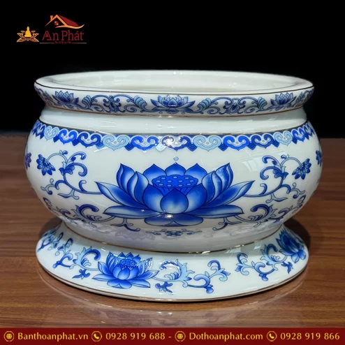 bat huong su sen trang xanh dt221 2