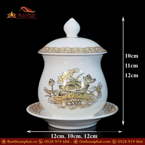 choe tho su trang hoa sen vang dt244 2