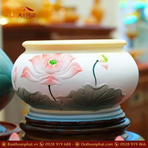 bat huong gom hoa sen do noi nhap khau dt46100001