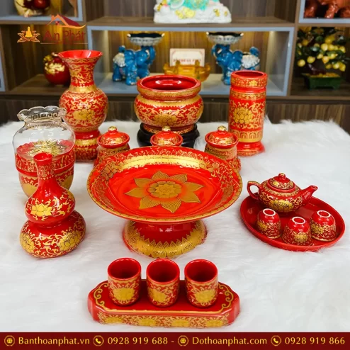 bo do tho nhap khau su gam do hoa sen bdt10200001