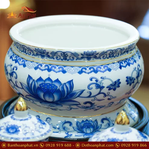 bo do tho than tai su trang sen xanh cao cap bdt06200005