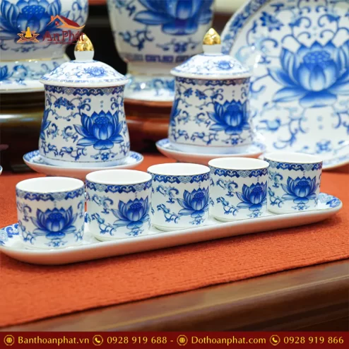 bo do tho than tai su trang sen xanh cao cap bdt06200015