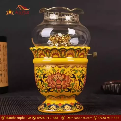 den dau tho su gam vang hoa sen dt60800001