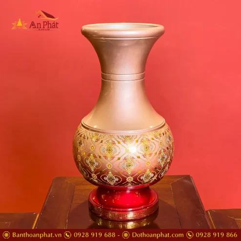 lo hoa dong hoa van do ve gam cao cap dt41600001