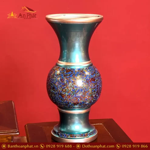 lo hoa dong hoa van xanh duong cao cap dt41200001