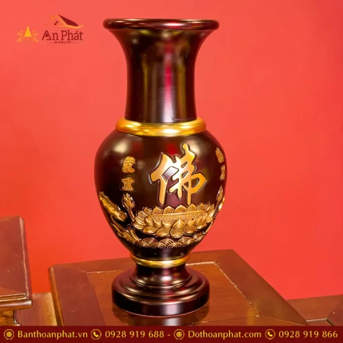 lo hoa dong nau cham noi hoa sen cao cap dt42200001