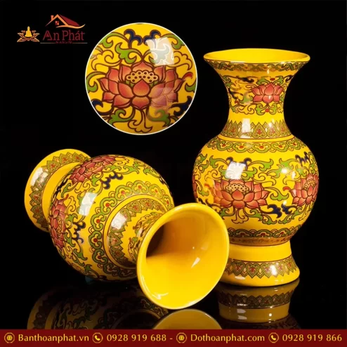 lo hoa su gam vang hoa sen dt60600004