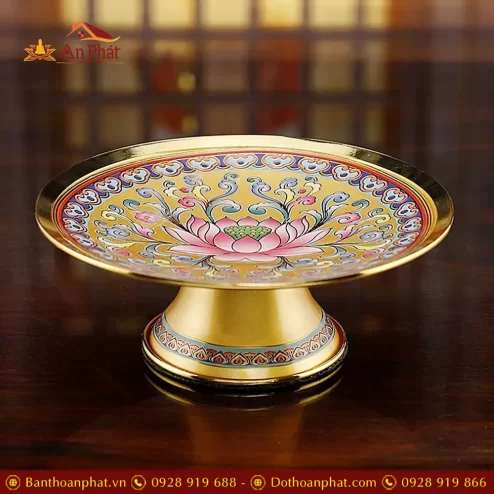 mam bong hop kim gam hoa sen vang dt38500010