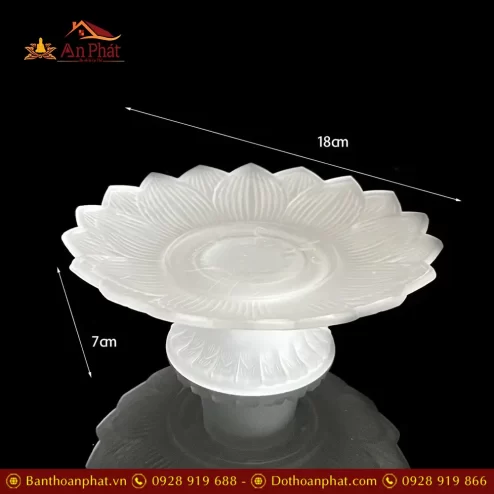 mam bong tho luu ly hoa sen trang nhap khau dt57600001