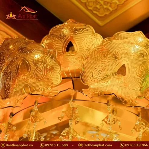 Chất liệu hợp kim đồng mạ vàng cao cấp