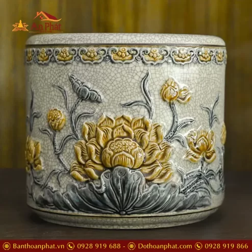 bat huong bat trang men ran hoa sen dap noi dt67400007