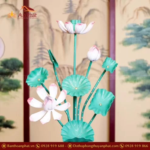 Hoa sen đồng Đài Loan cành xanh