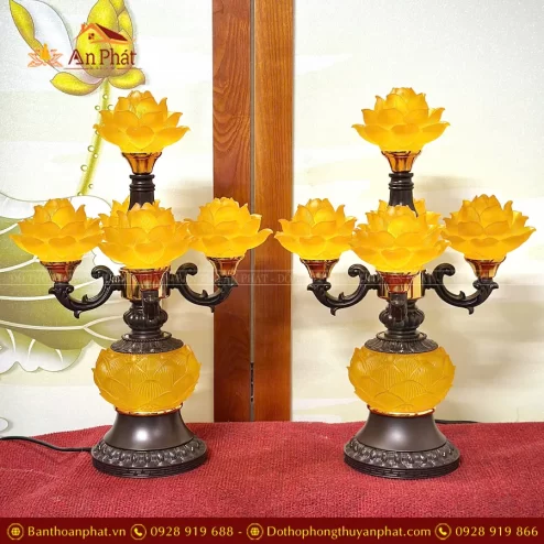 Đèn thờ lưu ly nhập khẩu Đài Loan