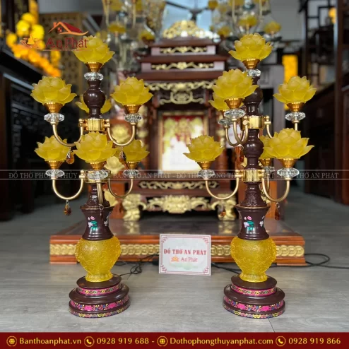 Đèn thờ cúng nhập khẩu Đài Loan cao cấp