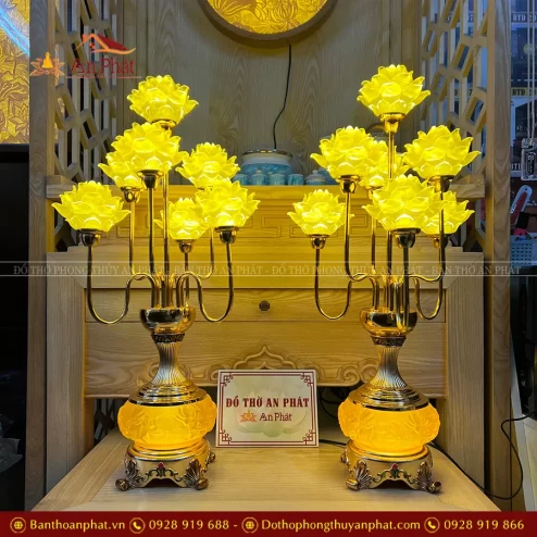 Mẫu đèn thờ cúng đẹp nhất