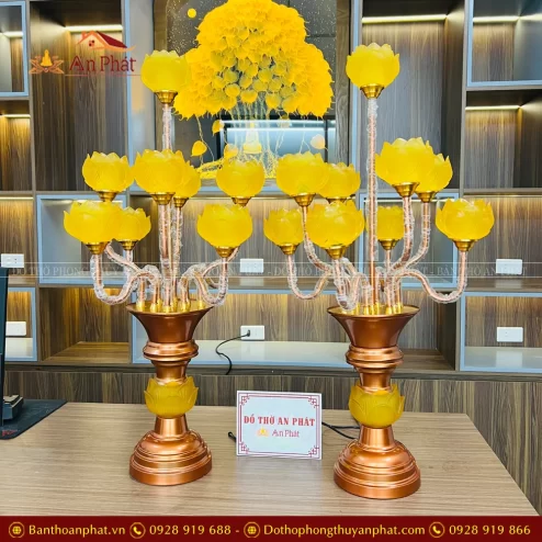 Đèn thờ cúng bằng điện cao cấp nhập khẩu Đài Loan