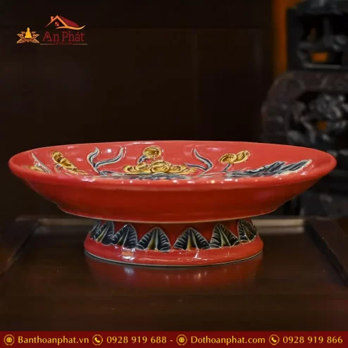 mam bong tho men do dap noi hoa sen gom bat trang dt70200002