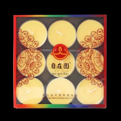 Nến Bơ Cúc Trong Suốt 12 Giờ DN9316 An Phát