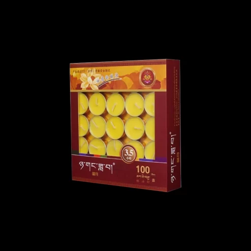 Nến Bơ Ghee Ngũ Cốc 3.5 Giờ màu Vàng DN9321 An Phát