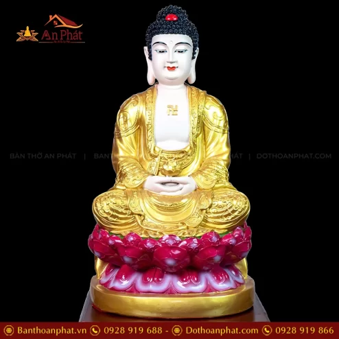 Tượng Phật A Di Đà ngồi đẹp