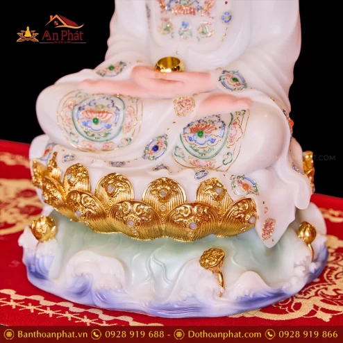 Tuong Bon su Thich ca Mau Ni Toa Dai Sen Trang Ve Gam T2321 6