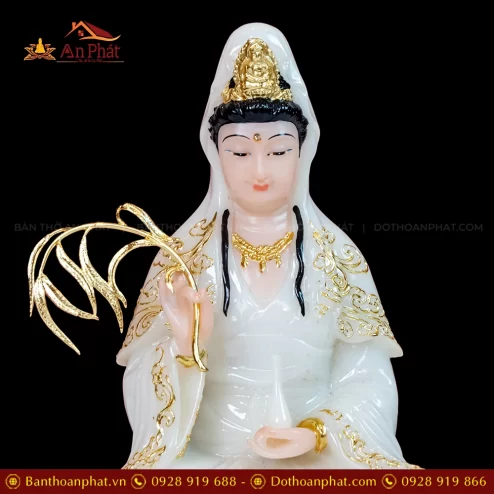 Tuong Quan Am Ngoi Da Dai Loan Mau Trang T2373 5