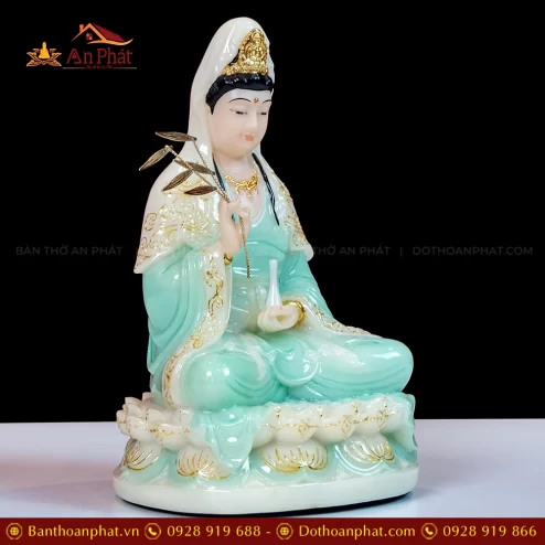 Tượng Phật Quan Âm để bàn thờ