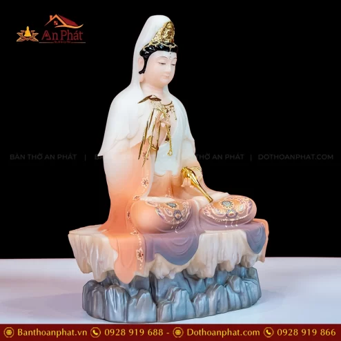 Tượng Phật Quan Âm để bàn thờ