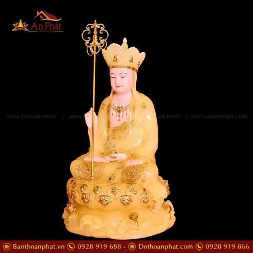 Tượng Địa Tạng Vương Bồ Tát ngồi đẹp