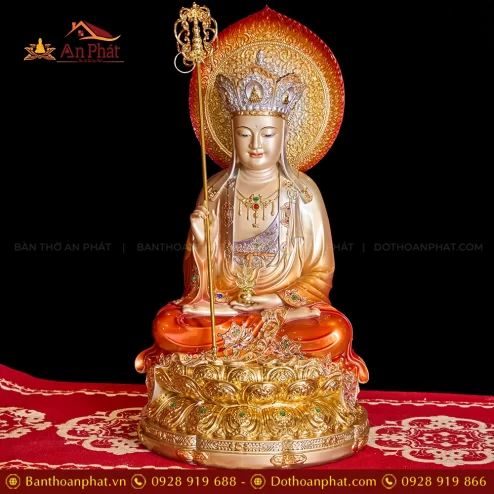 Tượng Địa Tạng vương Bồ Tát ngồi đẹp
