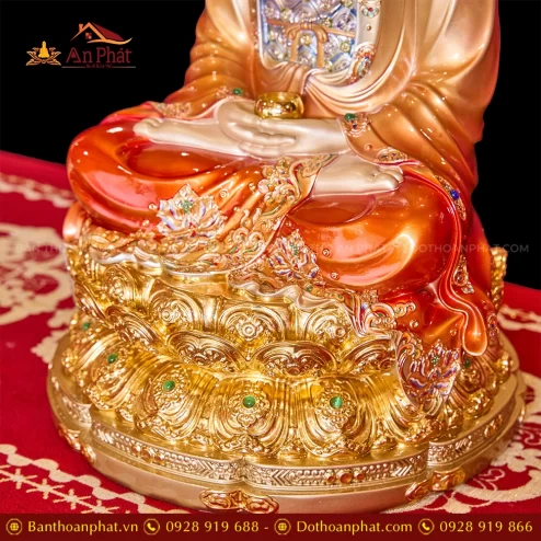 Tuong Tay Phuong Tam Thanh Da Hieu Ung Dong Toa Dai Sen Do Anh Kim Dat Vang Co La De T2329 8