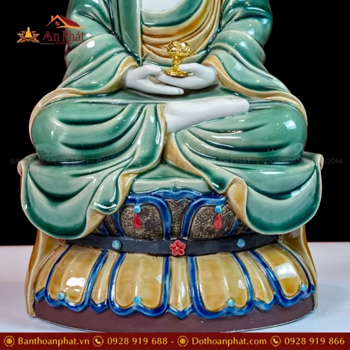 Tuong Tay Phuong Tam Thanh Toa Dai Sen Gom Phat Son Co T2378 9