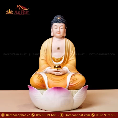 Tượng Phật A Di Đà ngồi