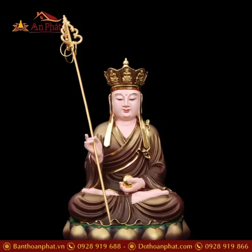 bo tuong phat ta ba tam thanh composite nau t235900001