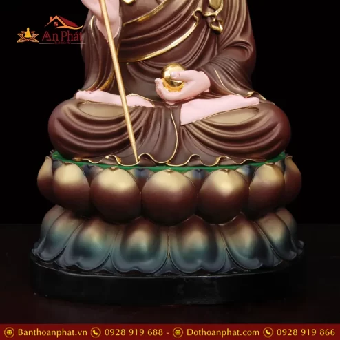 bo tuong phat ta ba tam thanh composite nau t235900010