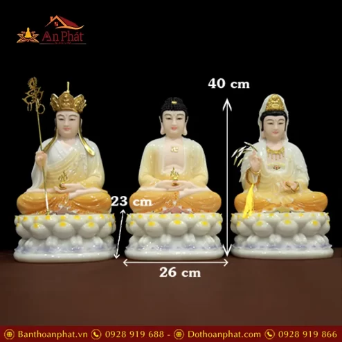 bo tuong ta ba tam thanh bot da cao cap son vang t2360