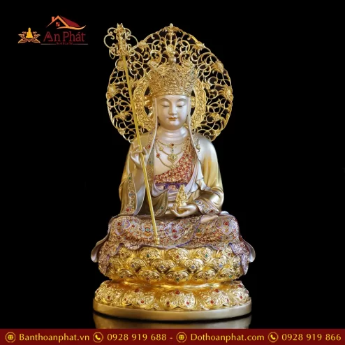 bo tuong ta ba tam thanh cao cap bang dong mau ngoi dai sen t233400010 1