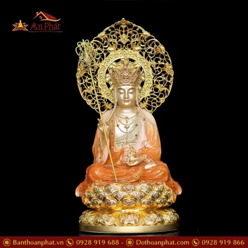 bo tuong ta ba tam thanh ngoi dai sen bang dong cao cap t235300002