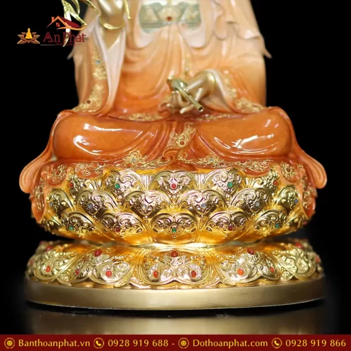 bo tuong ta ba tam thanh ngoi dai sen bang dong cao cap t235300003