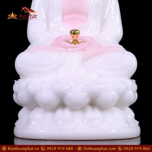 bo tuong ta ba tam thanh ngoi dai sen bot da trang da hong t236200007