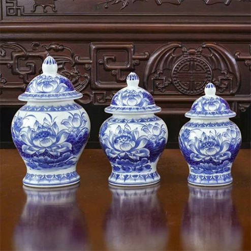 Choé Thờ Men Lam Cao Cấp Bát Tràng Mẫu Mới DT999