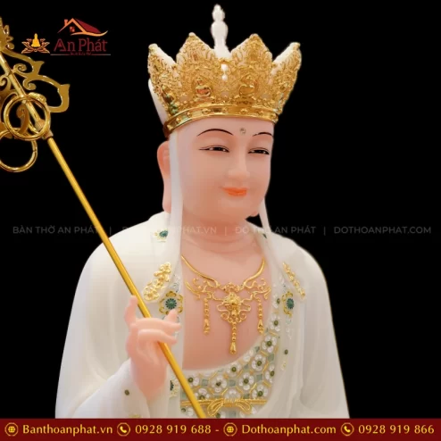 Ton Tuong Dia Tang Vuong Toa Dai Sen Da Dai Loan Xanh trang T2387 3