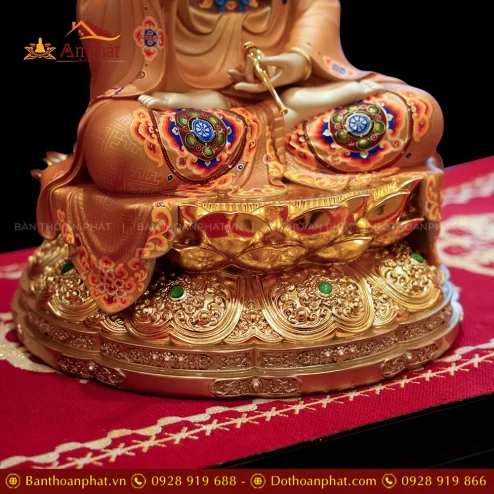 Ton Tuong Ta Ba Tam Thanh Ngoc Thach Phu Dong Toa Dai Sen vang anh nau T2399 7