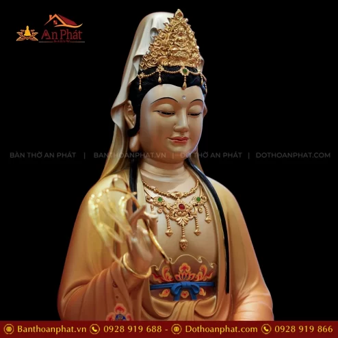 Ton Tuong Tay Phuong Tam Thanh Ngoc Thach Phu Dong Toa Dai Sen vang anh nau T2398 7