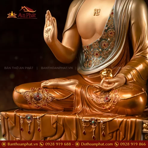Tuong Bon su Thich Ca Mau Ni Ngoc Thach phu Dong Lam Bao Hoa T2414 6
