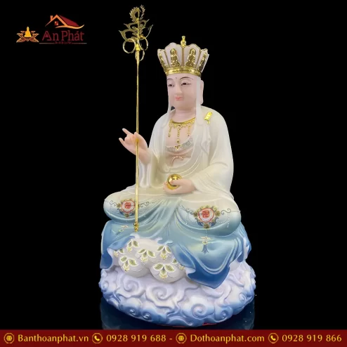 bo tuong ta ba tam thanh bang bot da ngoi de may son xanh cao cap t236900003