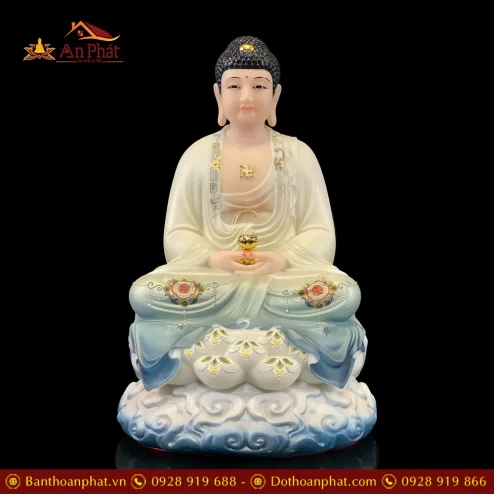 bo tuong ta ba tam thanh bang bot da ngoi de may son xanh cao cap t236900014