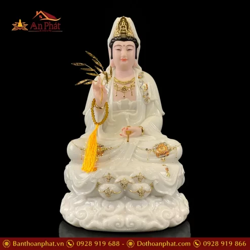 bo tuong ta ba tam thanh bang bot da trang ngoi de may cao cap t237000008