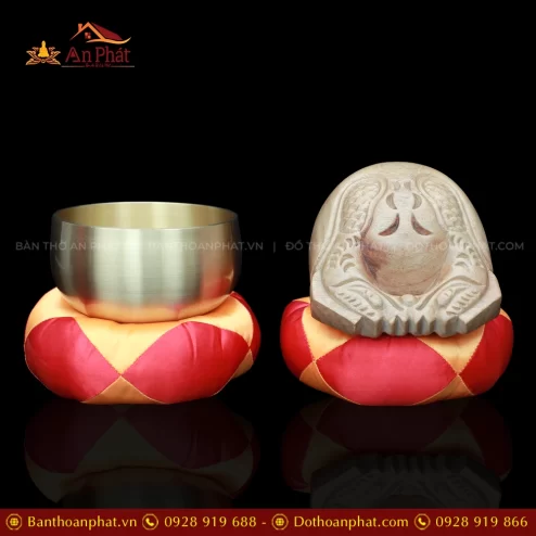 Trang Chủ 169 Bộ Chuông Mõ Tụng Kinh Tại Gia 12.5cm AK11207